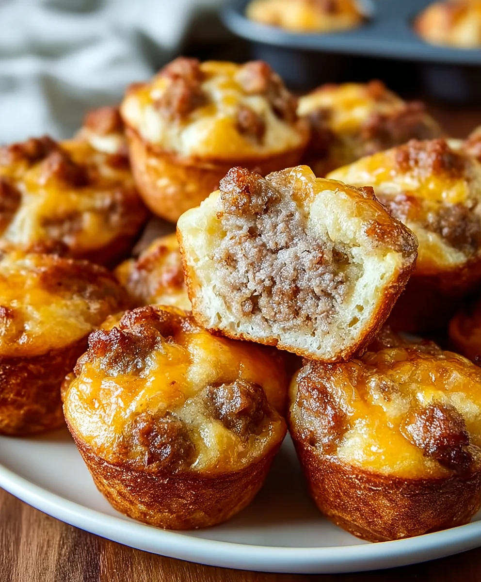 Sweet Beef Sausage Muffins - McGriddle Bites for Fast Mornings 1 Sweet Beef Sausage Muffins - McGriddle Bites for Fast Mornings