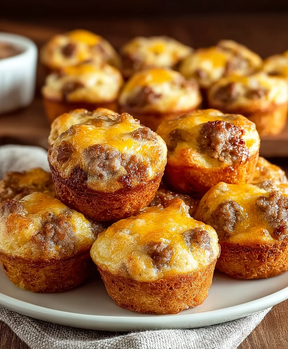 Sweet Beef Sausage Muffins - McGriddle Bites for Fast Mornings 2 Sweet Beef Sausage Muffins - McGriddle Bites for Fast Mornings
