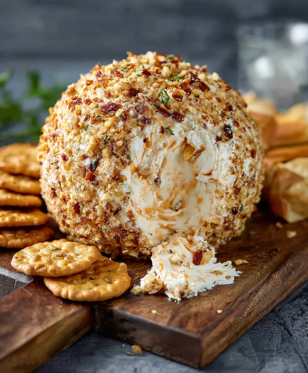 Easy Beef Cheese Ball Recipe-Party Appetizer 2 Easy Beef Cheese Ball Recipe-Party Appetizer