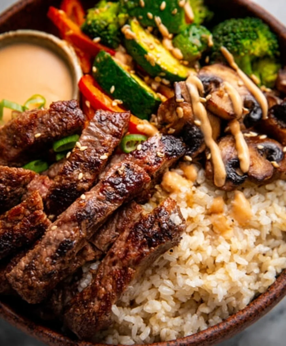Hibachi Steak Bowl Recipe - Delicious Homecooked Flavor 1 Hibachi Steak Bowl Recipe - Delicious Homecooked Flavor
