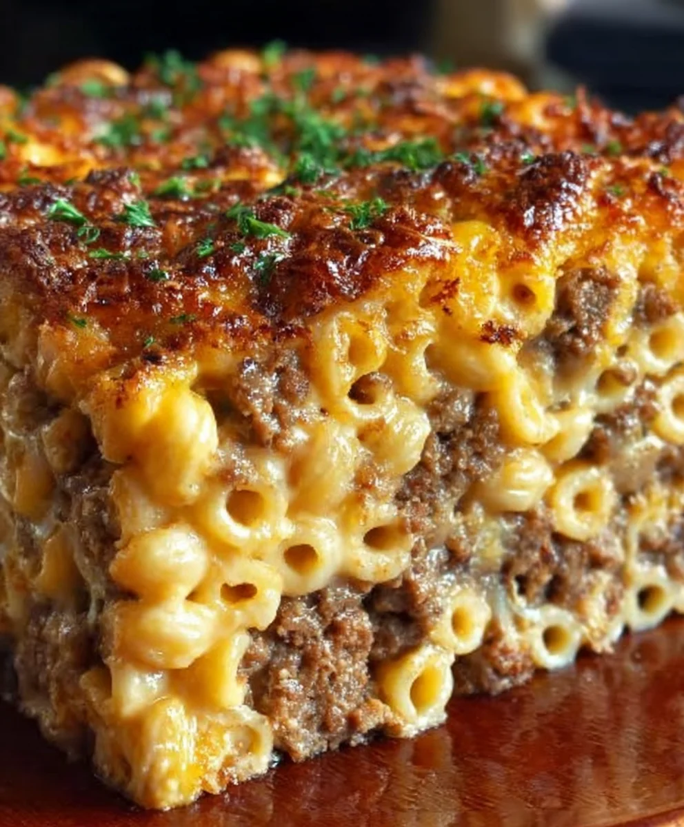 Ultimate Mac and Cheese Meatloaf Casserole Comfort Mashup 2 Ultimate Mac and Cheese Meatloaf Casserole Comfort Mashup