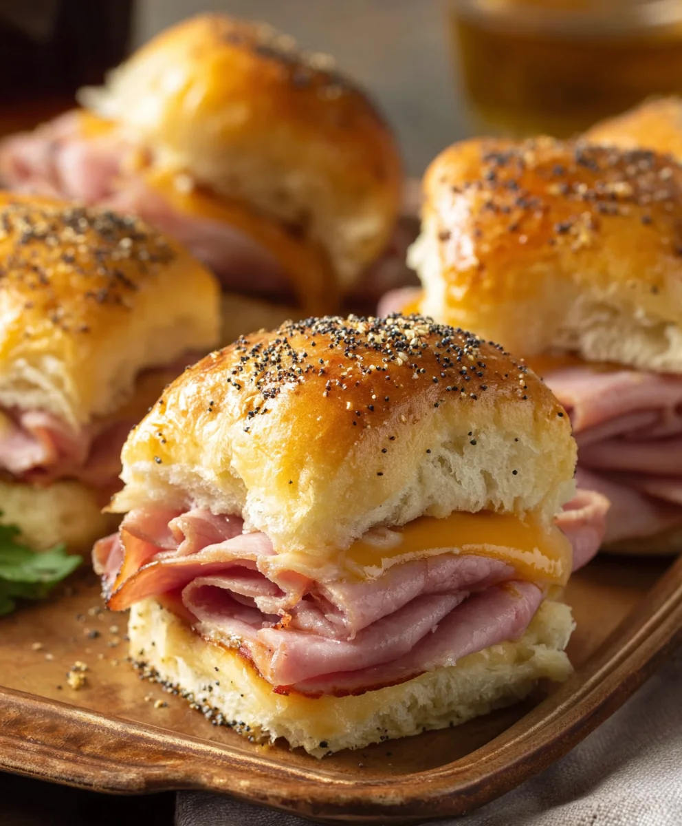 Beef Beef Ham Cheese Sliders- Easy Baked Dinner 2 Beef Beef Ham Cheese Sliders- Easy Baked Dinner