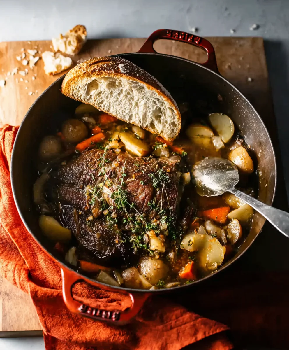 Tender Pot Roast: Slow-Braised, Fork-Tender Comfort Food 2 Easy Beef Fatafeet Recipe - Quick & Delicious Family Meal